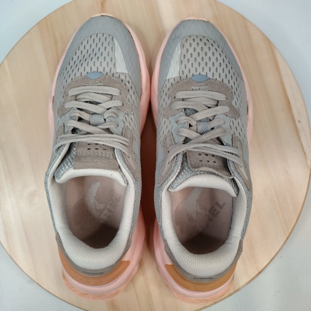 Sorel Kinetic RNEGD Sneakers Grey Pink Running Shoes Sneakers Women US 7.5 - Picture 9 of 15